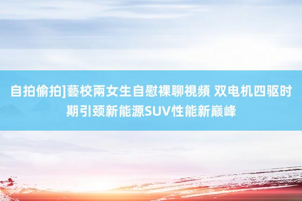自拍偷拍]藝校兩女生自慰裸聊視頻 双电机四驱时期引颈新能源SUV性能新巅峰